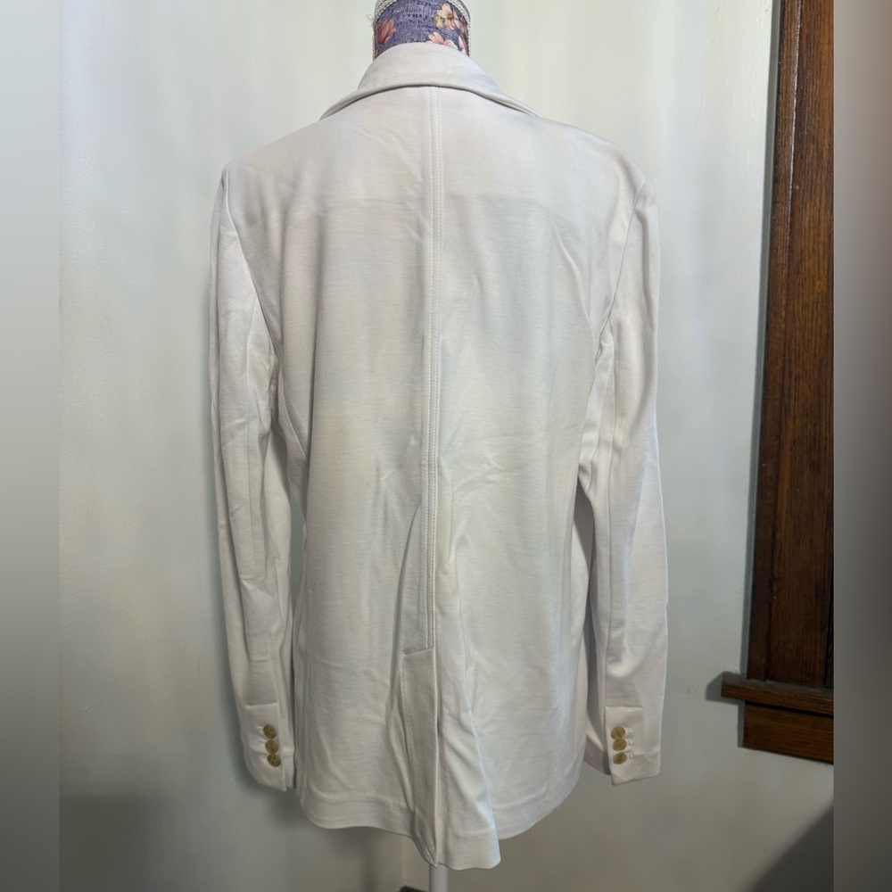 LOFT Classic White Blazer - Picture 2 of 4